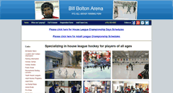 Desktop Screenshot of billboltonarena.ca